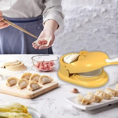 2-in-1 Dumpling Maker Multipurpose Kitchen Tool for Effortless Cooking