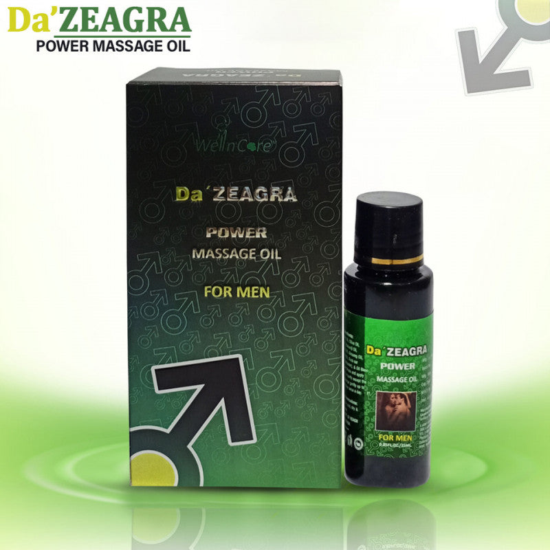 Men's Massage Oil – Revitalizing & Relaxing Herbal Body Oil